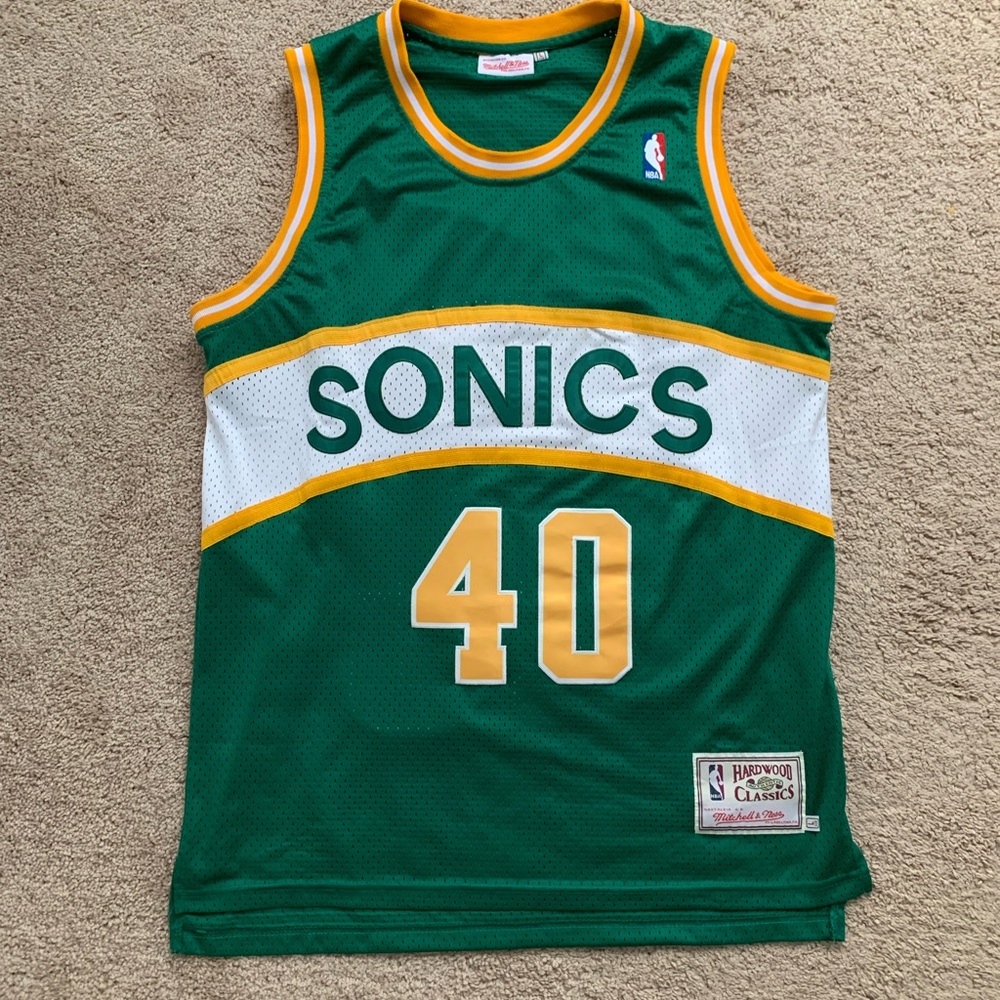 Shawn Kemp Seattle SuperSonics Jersey